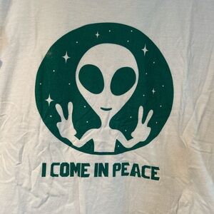 Alien “I Come in Peace” Tee
